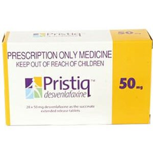 Pristiq (Desvenlafaxine) 50mg Tablets  x 1&#8217;s