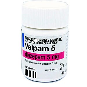 Valium (Diazepam) 5mg  x 50&#8217;s